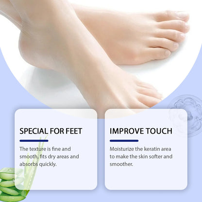 Crème Pieds Urée 40% + Acide Salicylique 0.5% 2pcs - Talons Fissurés Callosités Exfoliante Hydratante