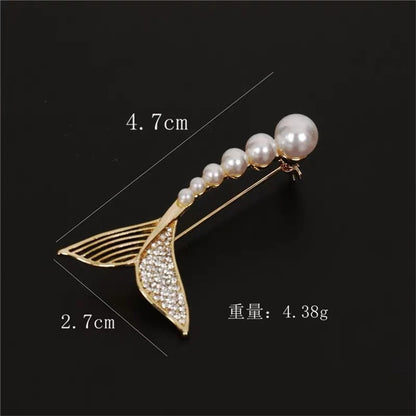 Broche Parapluie Cristaux Exquise – Pin's Corsage Polyvalent Femme