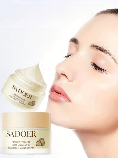 Crème Hydratante Truffe Blanche - Raffermissante Visage Soin Quotidien Tous Types Peau Cadeau Beauté