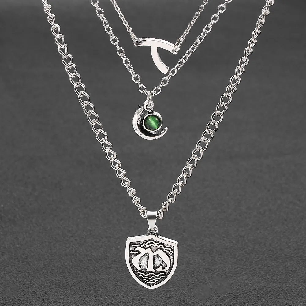 Collier Pendentif Tasse Thé Émail Fait Main - Chaîne Longue Pull Bohème