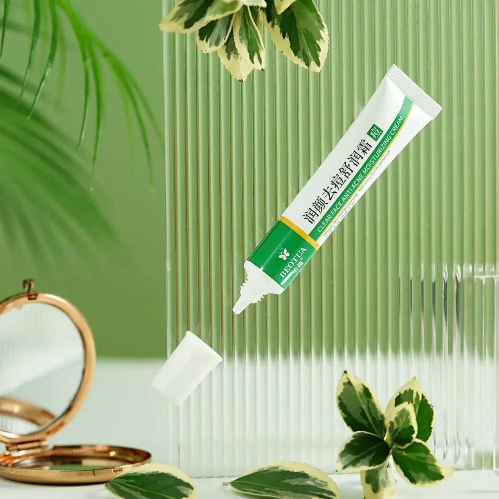 Crème Anti-Acné Hydratante 3pcs - Nettoyante Réparatrice Contrôle Sébum Douce Soin Peau Acnéique