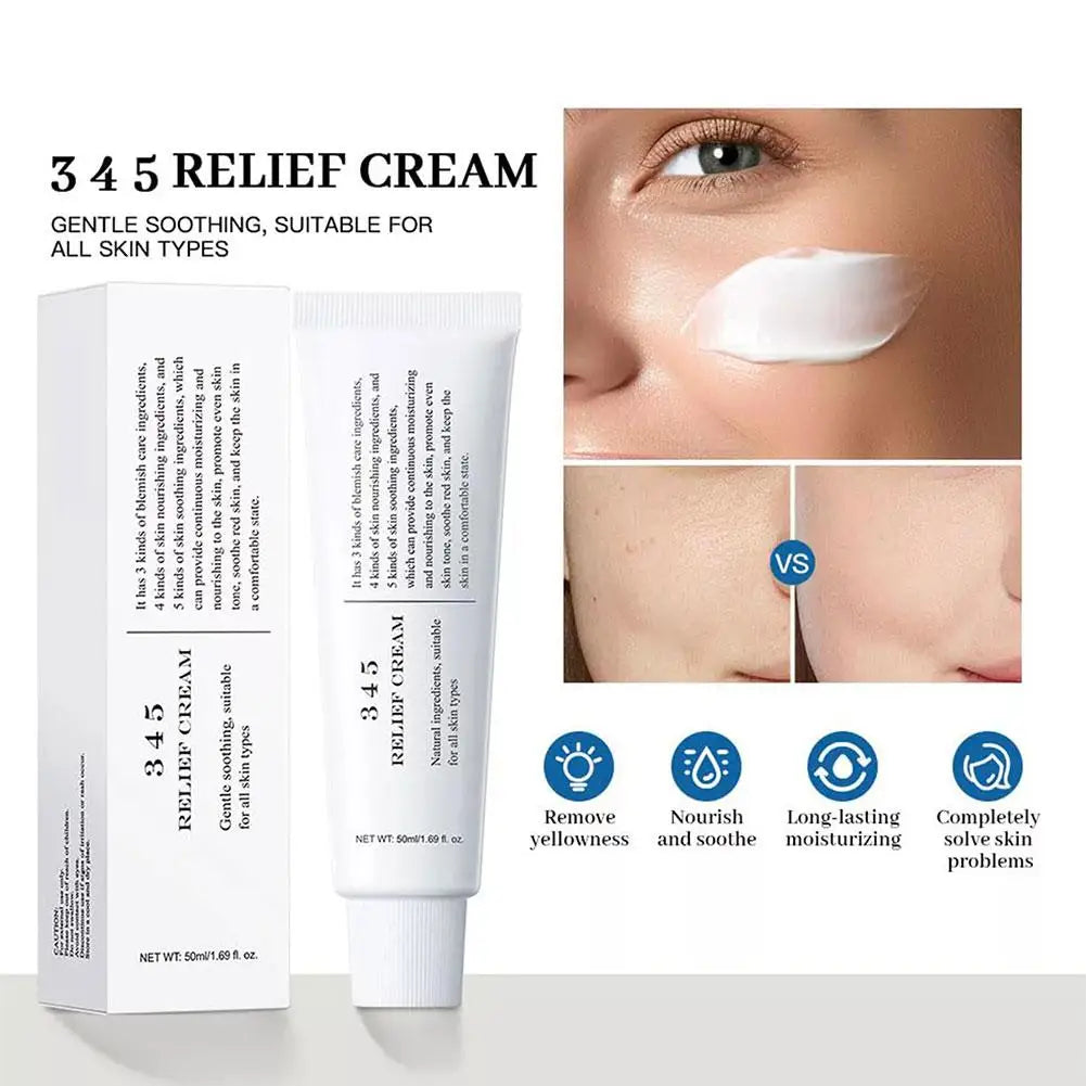 Crème Visage Relief Vitamine C - Essence Anti-Imperfections Anti-Oxydation Nourrissante Raffermissante Soin Quotidien