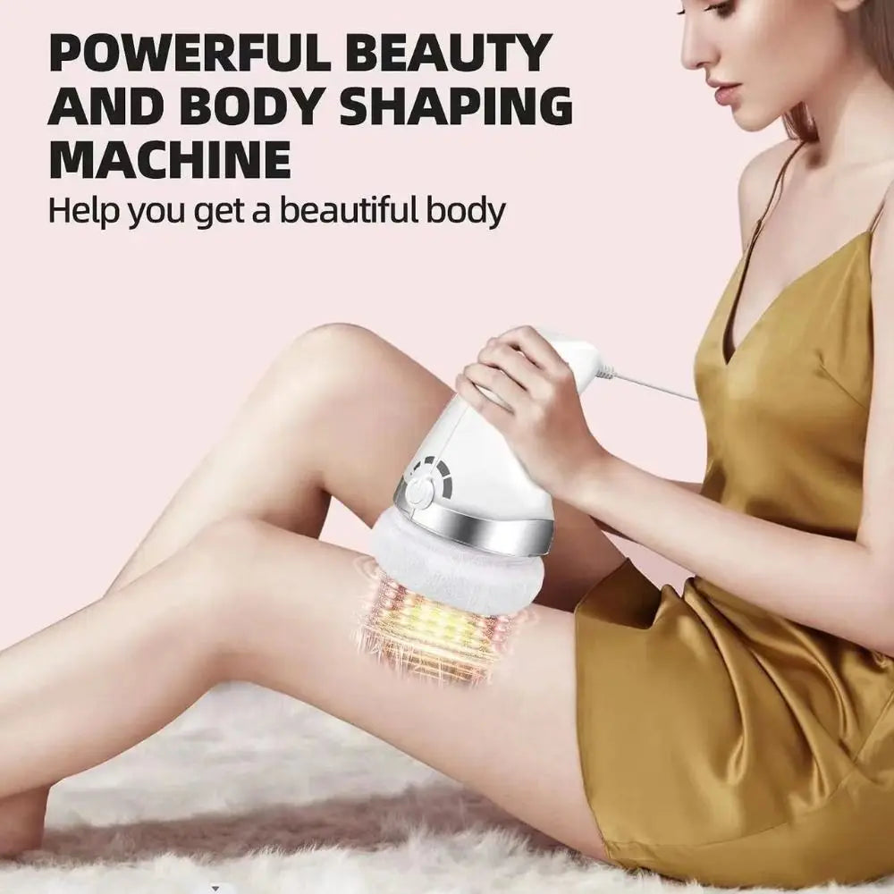 Masseur Anti-Cellulite Rotatif 360° - Appareil Lifting Peau Sculptant Corps Machine Beauté Multifonction Portable