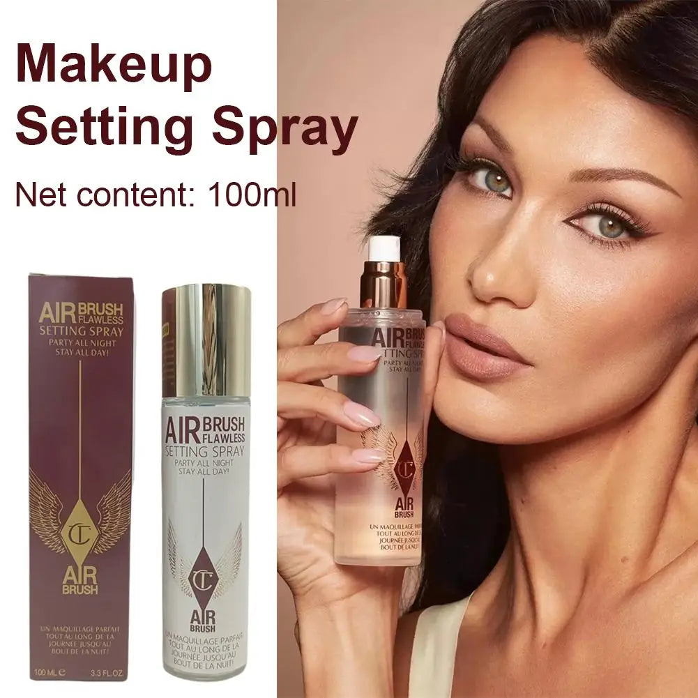Spray Fixateur Maquillage Oil Control 100ml - Waterproof Hydratant Matifiant Longue Tenue Rafraîchissant Naturel