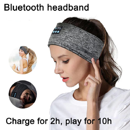 Bandeau Bluetooth Sport avec Écouteurs Sans Fil - Running Yoga Fitness Sommeil