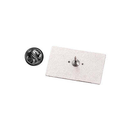 Pin's Émaillé Citation Espagnole Humoristique – Broche Badge Texte Créatif Unisexe