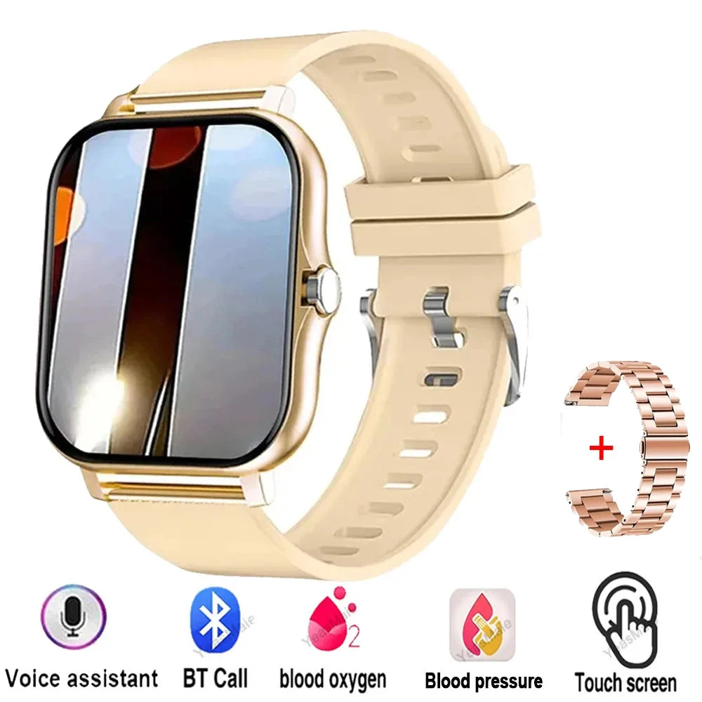 Montre Connectée Sport 2025 — Suivi Santé, Appels Bluetooth, Unisexe