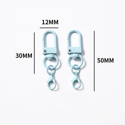 Mousquetons Métalliques Colorés – Lot de 10, 50 ou 100 pcs