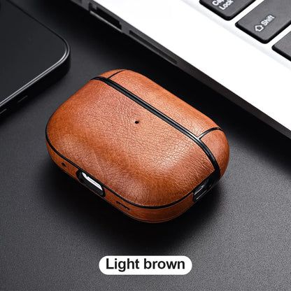 Étui Cuir AirPods Pro 2 3 1 - Housse Protection Charge Sans Fil Écouteurs Apple