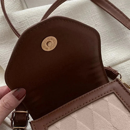 Sac Bandoulière Femme Téléphone - Mini Pochette Cuir PU Crossbody