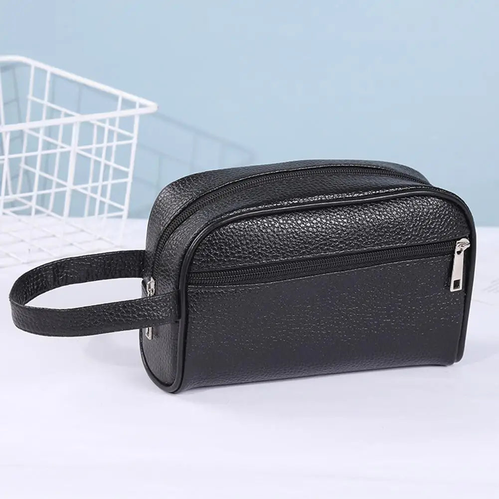 Portefeuille Homme Rétro Cuir PU Business - Sac Poignet Vintage Téléphone Porte-Monnaie Fashion Femme