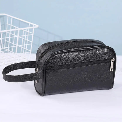 Portefeuille Homme Rétro Cuir PU Business - Sac Poignet Vintage Téléphone Porte-Monnaie Fashion Femme