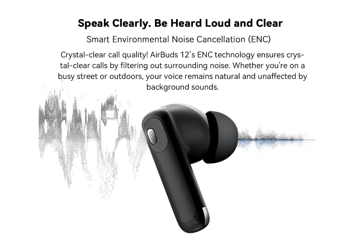 Écouteurs Sans Fil Blackview Airbuds 12 - TWS Bluetooth IPX7 Étanche Sport