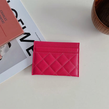 Portefeuille Femme Design Luxe Cuir PU - Porte-Cartes Multifonction Court