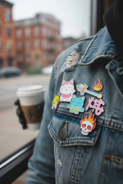 Pin's sur veste
