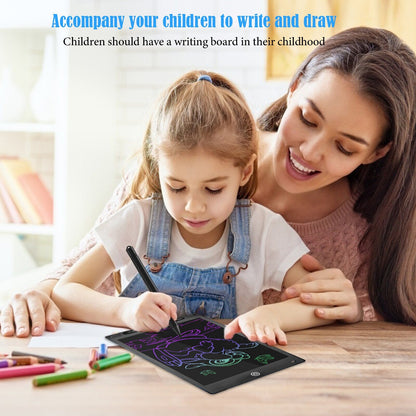 Tablette Écriture LCD 8.5" Enfants - Ardoise Magique Dessin Couleur Effaçable Écologique