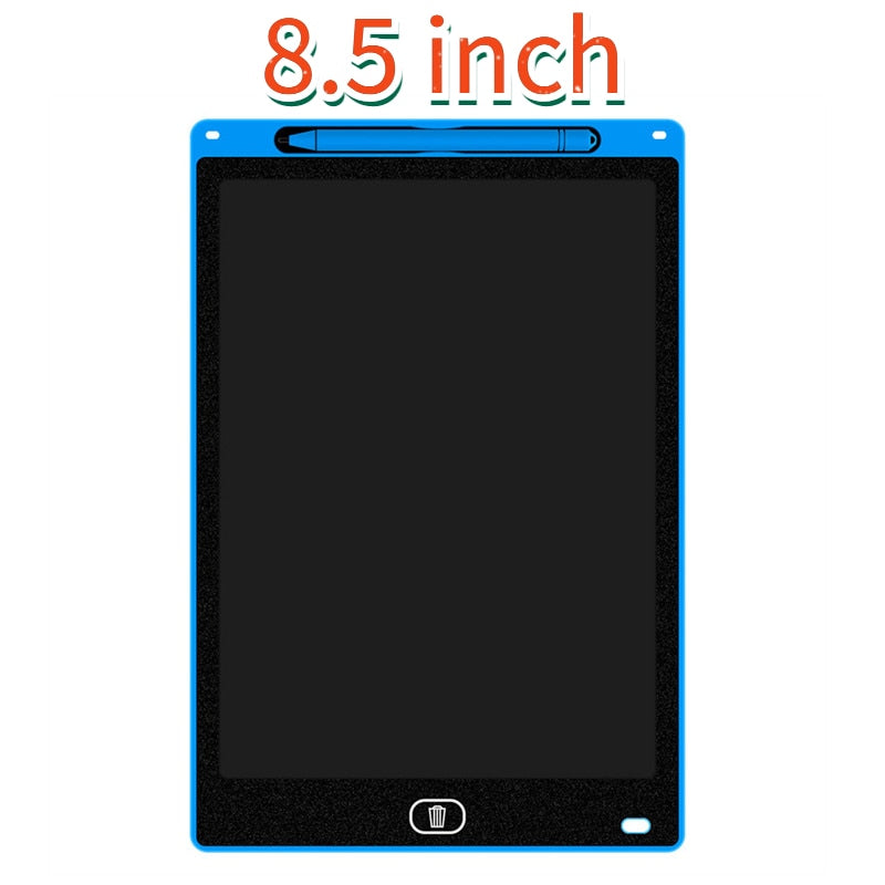 Tablette Écriture LCD 8.5" Enfants - Ardoise Magique Dessin Couleur Effaçable Écologique
